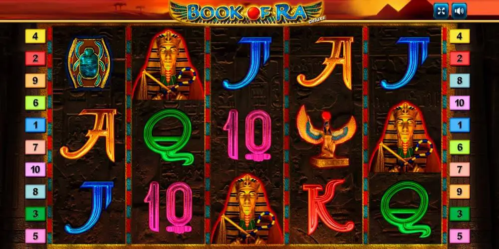 Грати в Book of Ra Deluxe / Книга Ра Делюкс