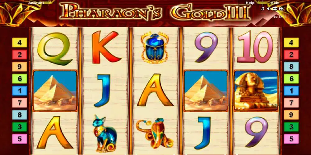 Грати в Pharaohs Gold / Золото Фараона