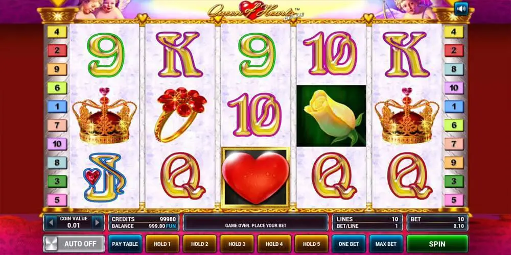 Грати в Queen of Hearts Deluxe / Королева Сердець Делюкс