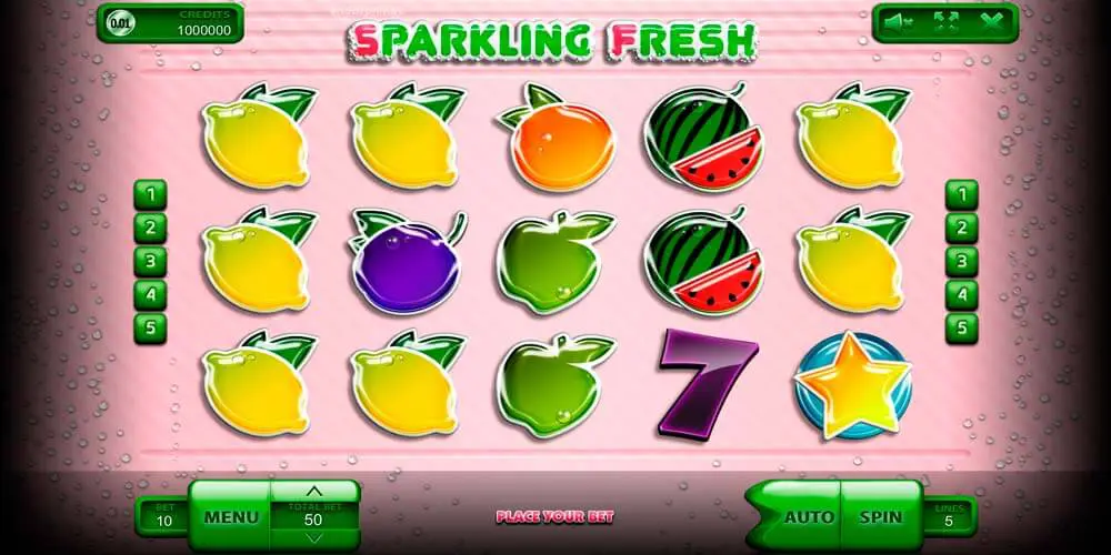 Грати в Sparkling Fresh / Ігристий фреш