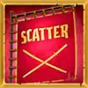 Символ Warlords Crystals of Power - Червоний прапор (scatter)
